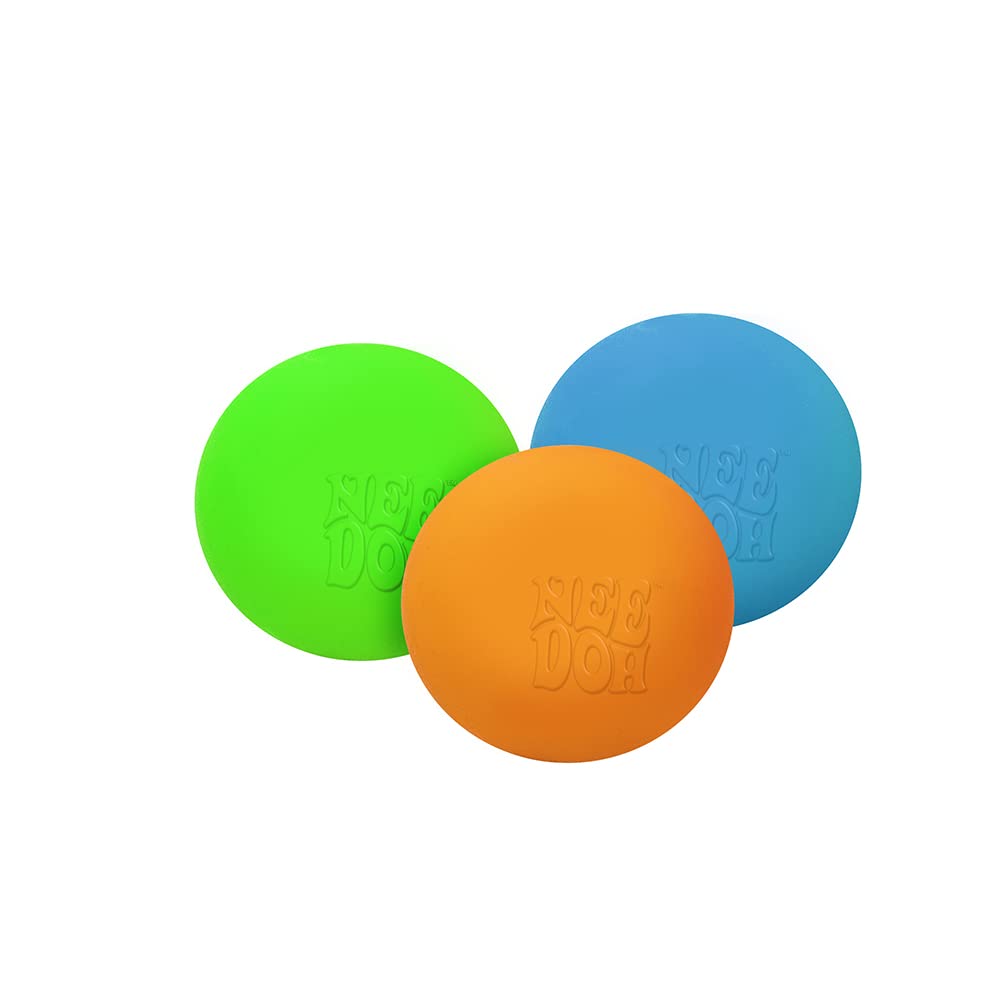 NeeDoh Mini Squishy Fidget Balls – Set of 3 Sensory Stress Relief Toys
